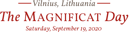 Vilniusn Lithuania - The Magnificat Day - Saturday, September 19, 2020